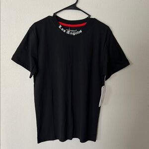 Los Angeles Men’s Black Short Sleeve Crew Neck Tee